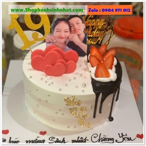 Bánh Sinh Nhật In Hình Ảnh - H799